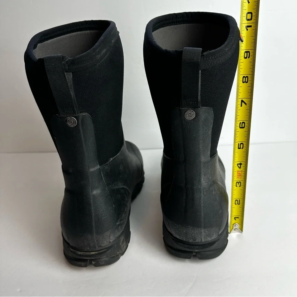 Bogs Sauvie Basin Tall Men's Boots US 7 Insulated Waterproof Winter Black